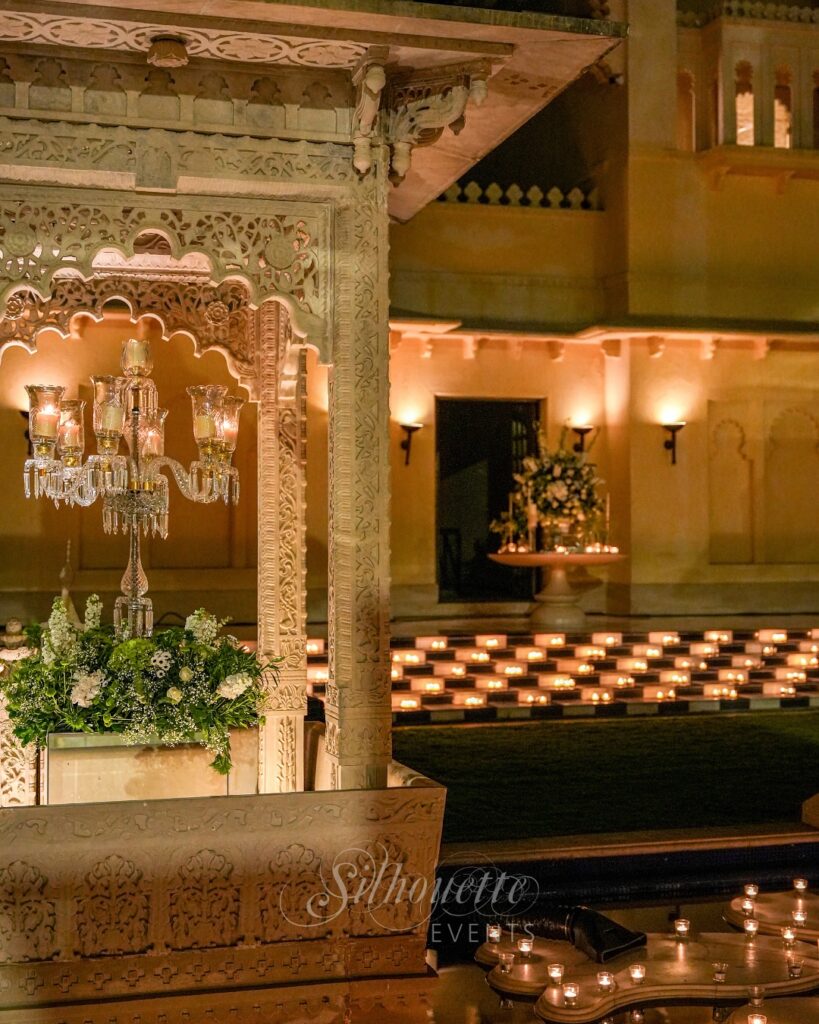 Kimpioa Events creating unique destination weddings in Delhi with elegant decor and unforgettable celebrations.